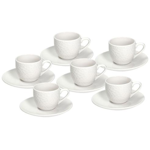 Tognana - Set 6 Tazzine da caffè con piattino