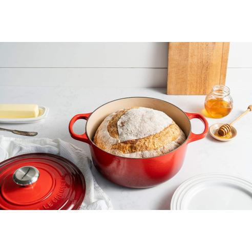 Le Creuset - Pentola cocotte in ghisa smaltata evolution 28 cm rosso ciliegia