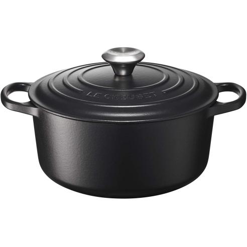 Le Creuset - Pentola cocotte in ghisa smaltata evolution 26 cm nero opaco