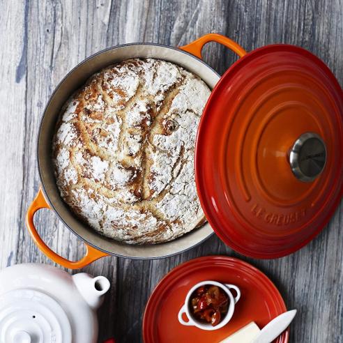 Le Creuset - Pentola cocotte in ghisa smaltata evolution 22 cm arancio