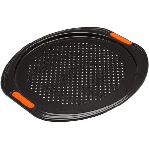 Le Creuset - Teglia forata per pizza in acciaio al carbonio antiaderente 33 cm