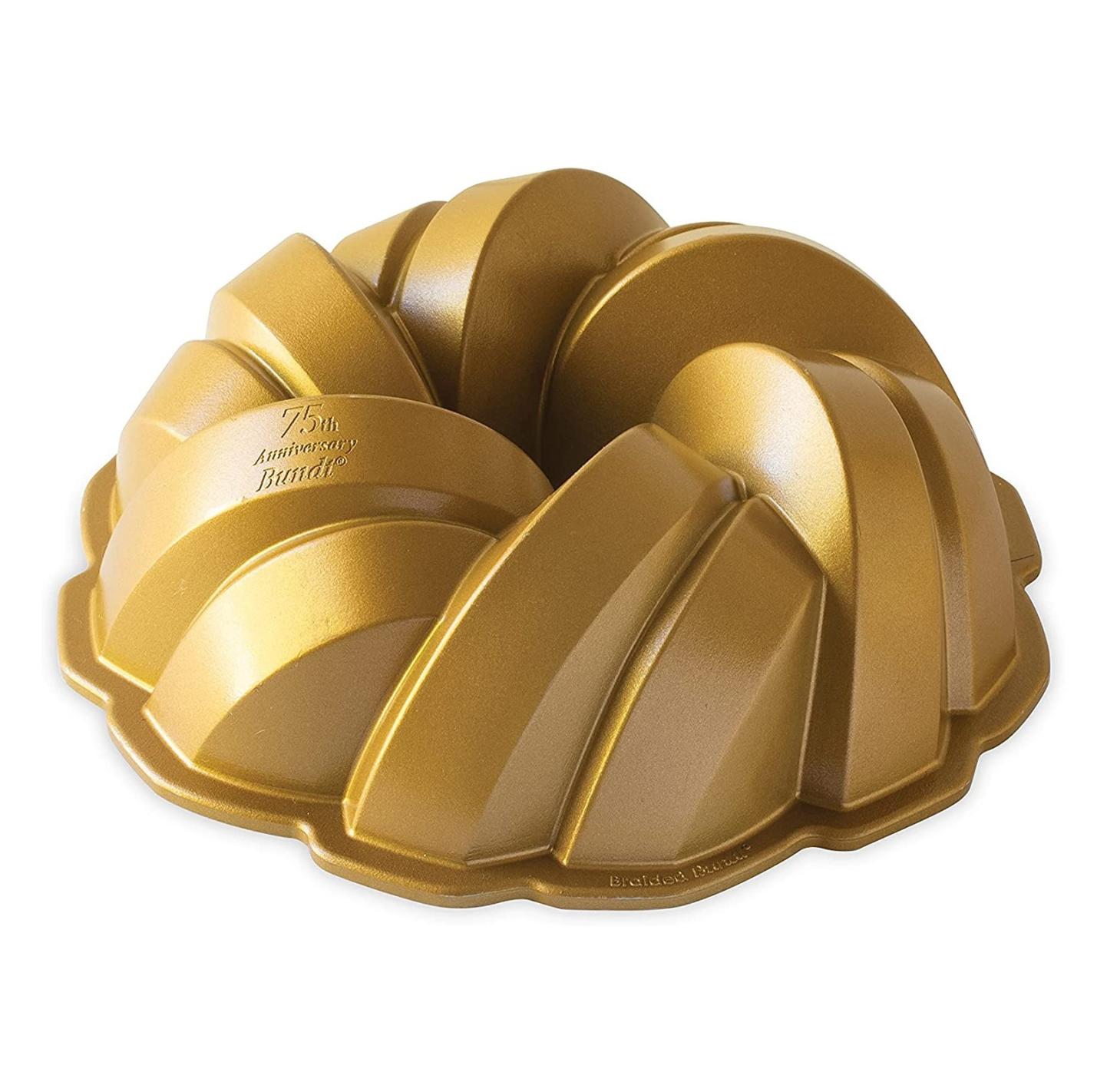 Nordic Ware Stampo ciambella 75Th Braided Anniversary 12 cups