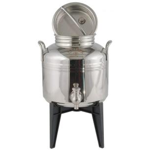 Sansone - Fusto acciaio inox mod. europa 3 litri