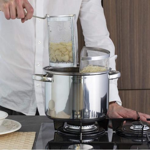 Aeternum - Pentola Divina pastarella doppio cestello 22 cm 6 litri