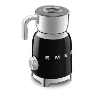 Smeg - Montalatte Elettrico Stile Retrò Anni ’50 MFF11BLEU Nero 2