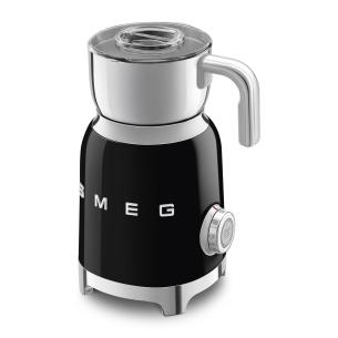 Smeg - Retro 50's style electric milk frother MFF11BLEU black