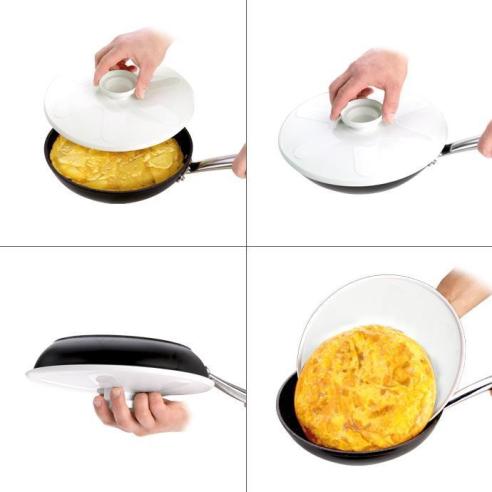 Tescoma - Coperchio girafrittata in plastica linea presto