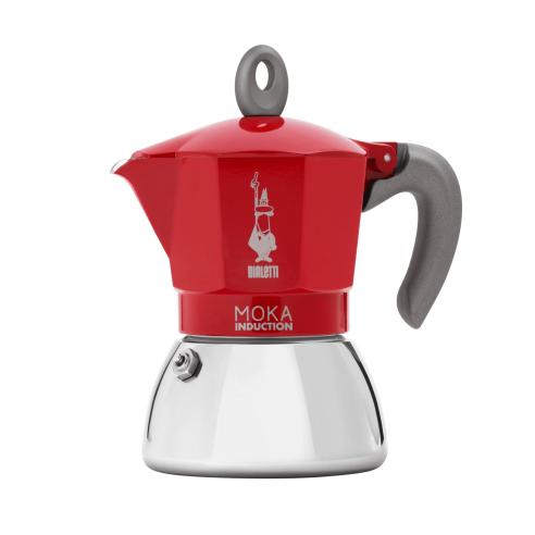Moka Induction 2Tz Rossa | Salernocasalinghi