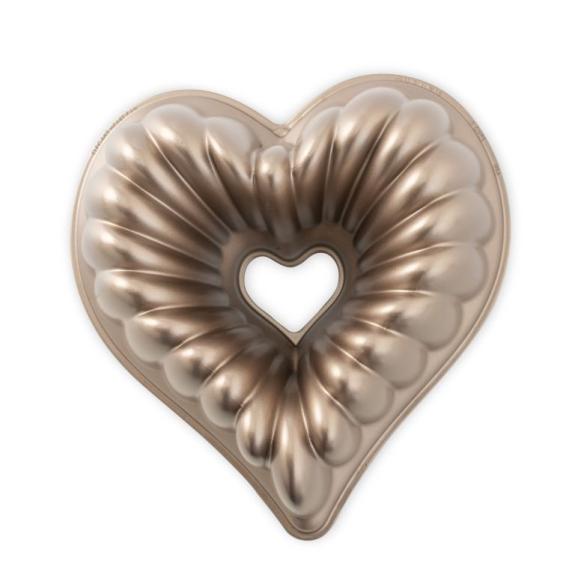 Nordic Ware - Stampo Ciambella Cuore Elegant Heart Bundt 10 cup