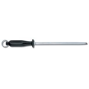 Victorinox - Acciaino tondo affila coltelli 27 cm con manico nero