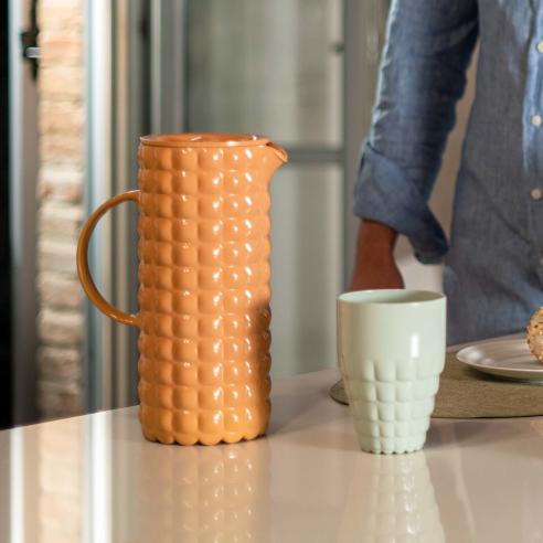 Guzzini - Bicchiere alto Tiffany terracotta 510 ml