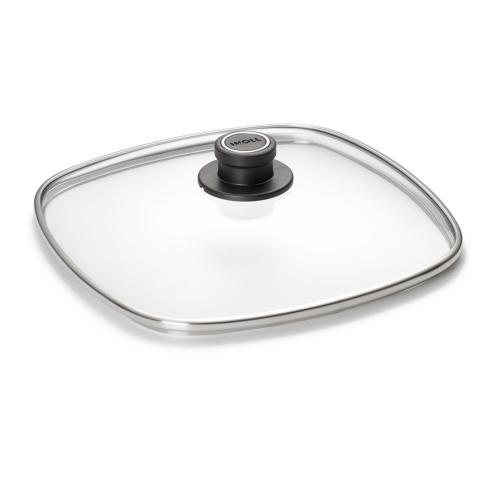 Woll - Safety coperchio in vetro temperato universale quadrato completo 28 cm