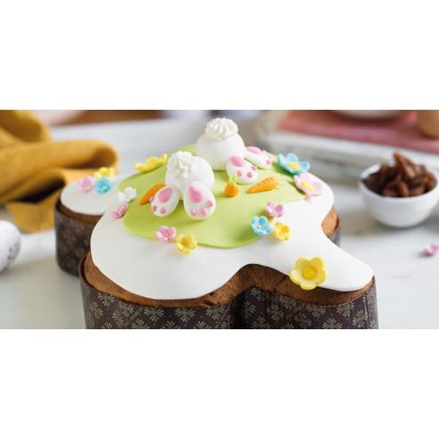 Decora - Stampo colomba in carta da 1 kg set 5 pezzi