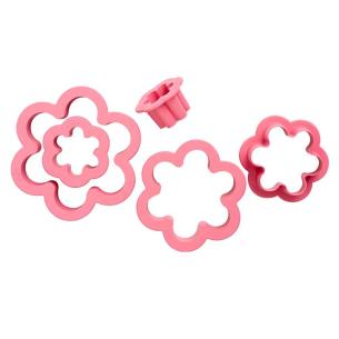 Decora - Tagliapasta in plastica fiore Set 6 pz