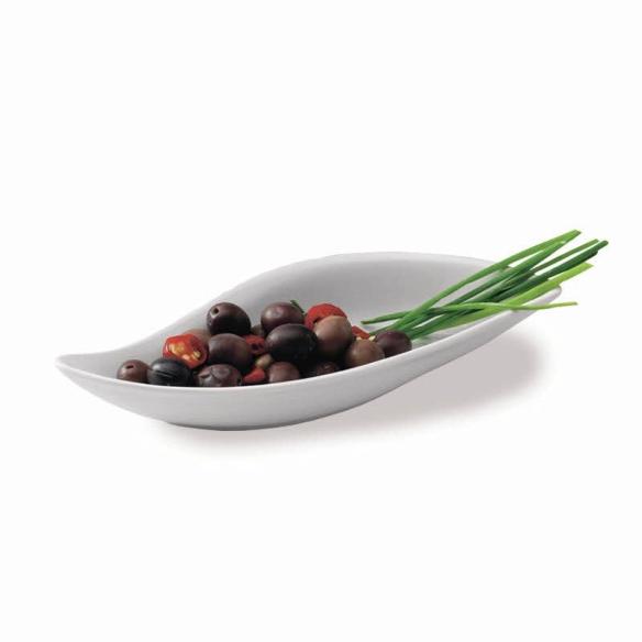 Tognana - Contenitore piatto shape fruits in porcellana bianca 24 cm linea party