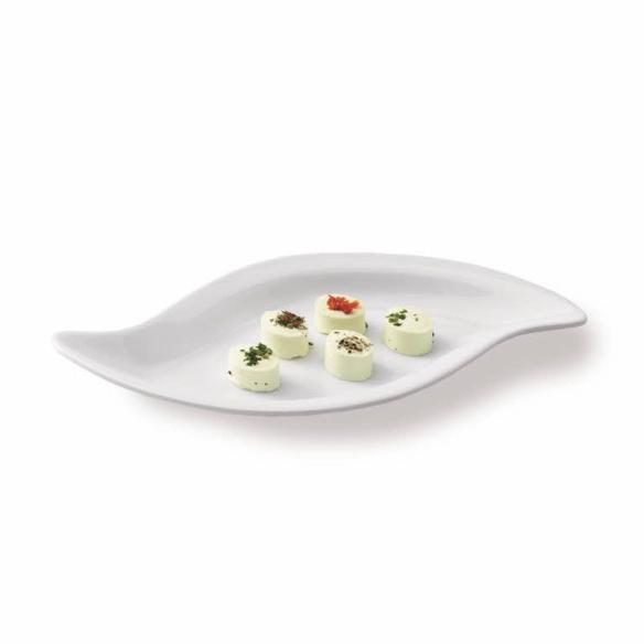 Tognana - Antipastiera piatto onda in porcellana bianca 28 cm linea party
