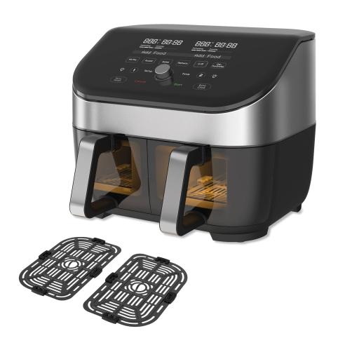 Instant Pot - Vortex Plus 6 in 1 Friggitrice ad aria doppio cestello Dual Clearcook 8L