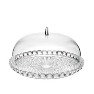 Guzzini - Set Tortiera piccola con campana trasparente Tiffany 30 cm