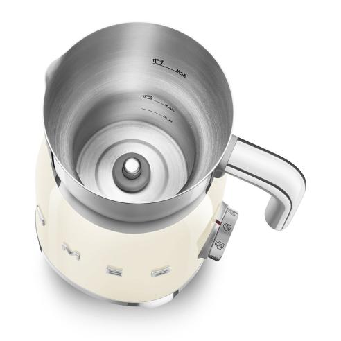 Smeg - Montalatte Elettrico Stile Retrò Anni ’50 MFF11CREU panna