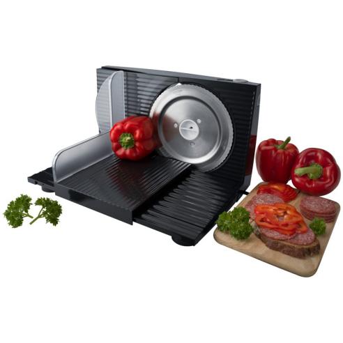 Steba - Affettatrice elettrica pieghevole AS 100 con lama ondulata cm 17