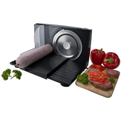 Steba - Affettatrice elettrica pieghevole AS 100 con lama ondulata cm 17