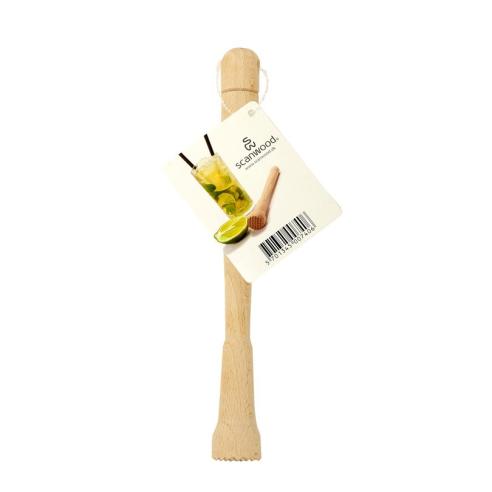 Scanwood - Pestello cocktail caipirinha in legno di faggio 23 cm