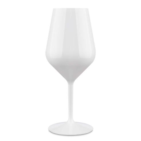 Waf - Bicchiere Calice vino Event in plastica tritan bianco riutilizzabile 47cl