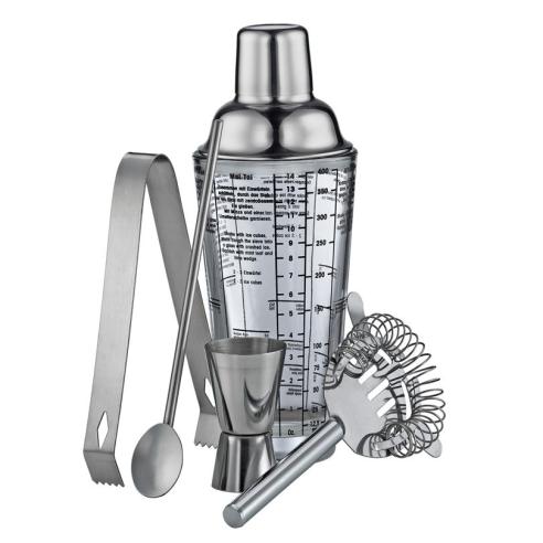 Cilio - Bar set shaker e accessori cosmopolitan da 5 pezzi 400 ml