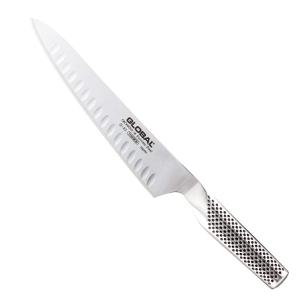 Global - Coltello arrosto/per trinciare con lama alveolata G-82 cm 21/34