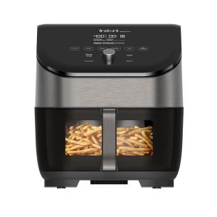 Instant Vortex Plus Friggitrice ad aria in acciaio inossidabile con ClearCook e OdorErase 5,7 litri