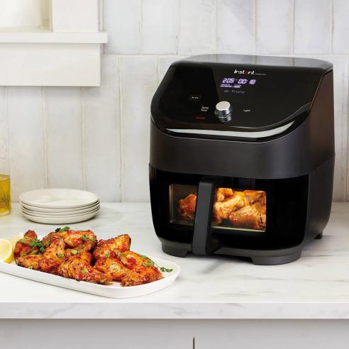 Instant Vortex Plus friggitrice ad aria nera con ClearCook 5,7 litri