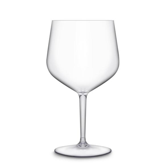 Waf - Bicchiere Calice cocktail Jener in plastica tritan trasparente riutilizzabile 75 Cl