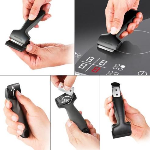 Tescoma - Raschietto per piani cottura in vetroceramica linea precioso