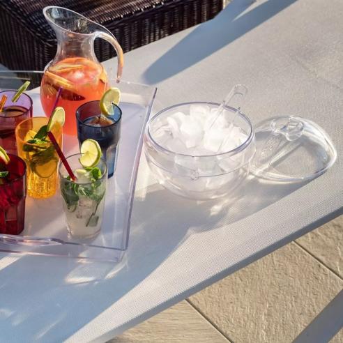 Guzzini - Secchiello ghiaccio stella con pinza happy hour