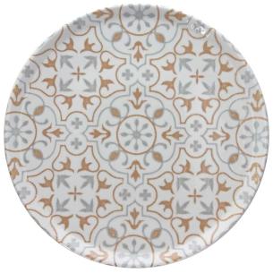 Tognana - Round porcelain pizza plate 33 cm Aura Mattone