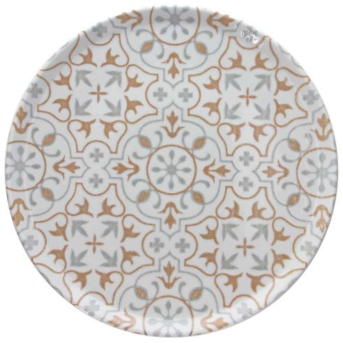 Tognana - Round porcelain pizza plate 33 cm Aura Mattone