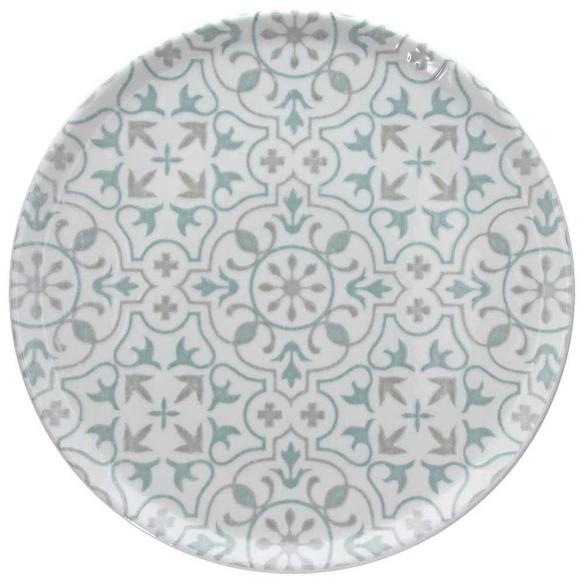 Tognana - Piatto pizza rotondo in porcellana 33 cm Aura blu