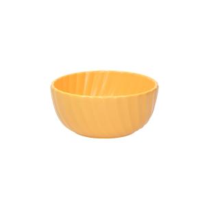 Tognana - Relief bowl Aruba yellow line 16 cm