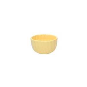 Tognana - Relief bowl Aruba yellow line 11cm