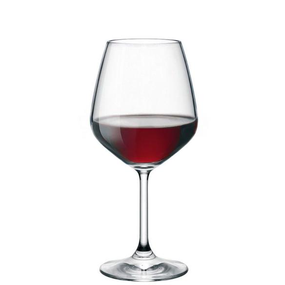 Bormioli - Divino Red wine glass 530 ml set 6 Pcs