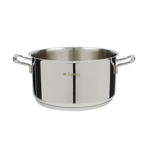 Tognana - Casserole in stainless steel 2 handles cm 28 Vanitosa