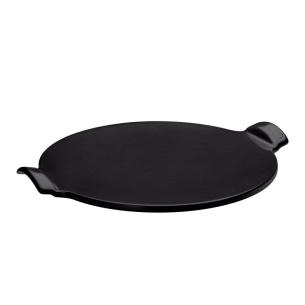 Emile henry - Refractory stone for pizza smooth bottom 36 cm black