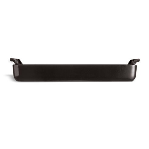 Emile Henry - Teglia per focaccia in ceramica XL 40 cm nera