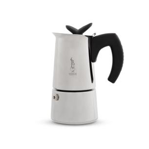 Bialetti - Caffettiera moka in acciaio Musa 2 tazze no induzione