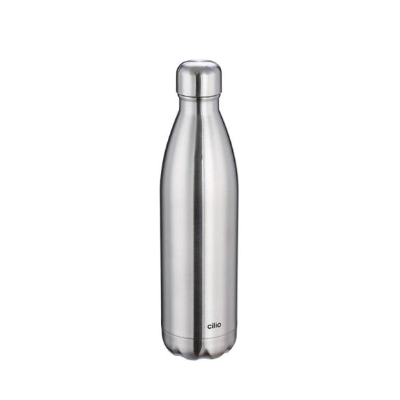 Cilio - Bottiglia termica in acciaio inox Elegante 750 ml argento