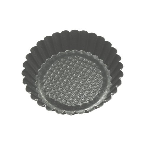 Vespa - Small tart mold in non-stick aluminum 12 cm pack of 6 pieces