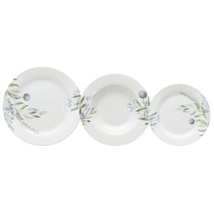 Tognana - Porcelain Plate Service 18 Pcs Portia Olimpia line