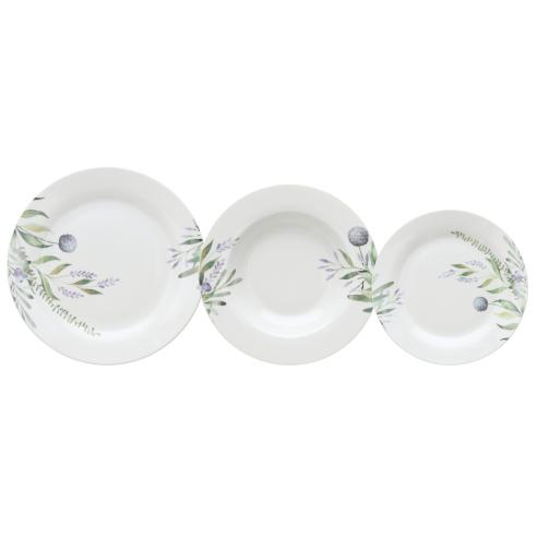 Tognana - Servizio di Piatti in Porcellana 18 Pz Portia linea Olimpia