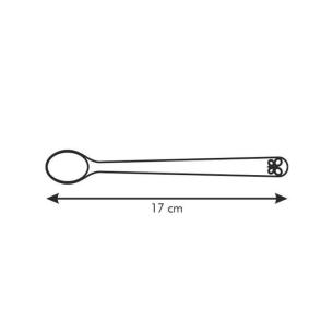 Tescoma - Set of 3 colored long spoons for children 17 cm 2