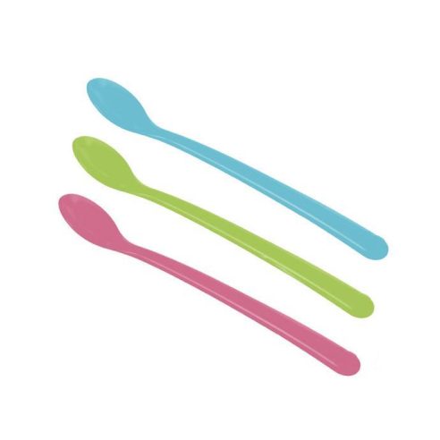 Tescoma - Set 3 cucchiai lunghi colorati per bambini 17 cm